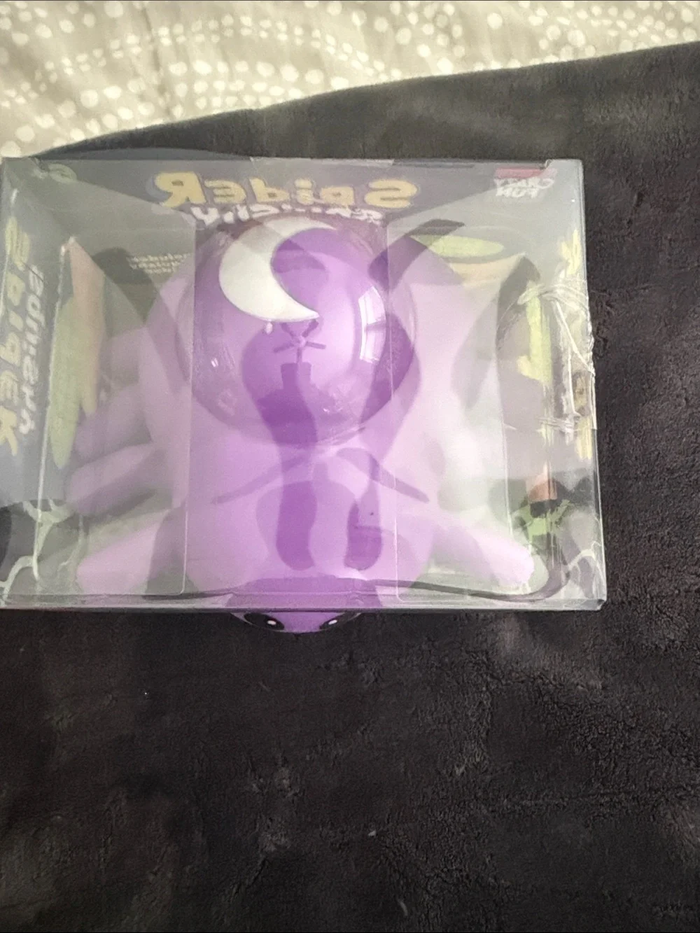 Purple Spider Squishy Toy for Kids NWT authentic